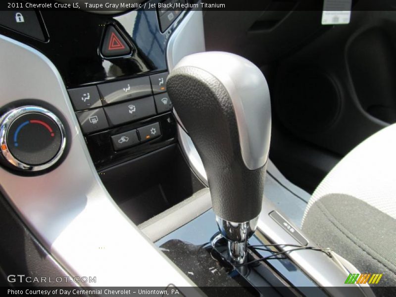 Taupe Gray Metallic / Jet Black/Medium Titanium 2011 Chevrolet Cruze LS