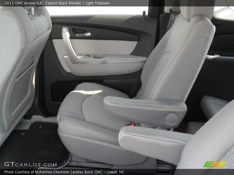 Carbon Black Metallic / Light Titanium 2011 GMC Acadia SLE