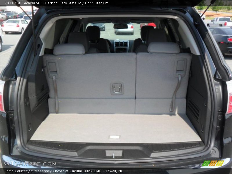 Carbon Black Metallic / Light Titanium 2011 GMC Acadia SLE