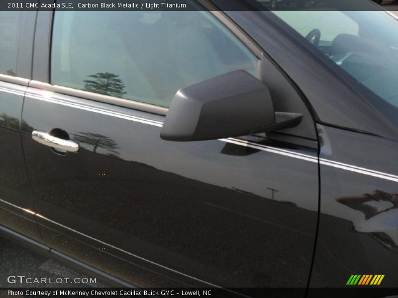 Carbon Black Metallic / Light Titanium 2011 GMC Acadia SLE