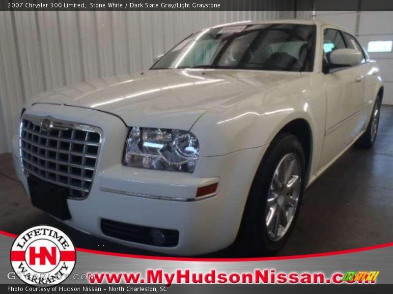 Stone White / Dark Slate Gray/Light Graystone 2007 Chrysler 300 Limited