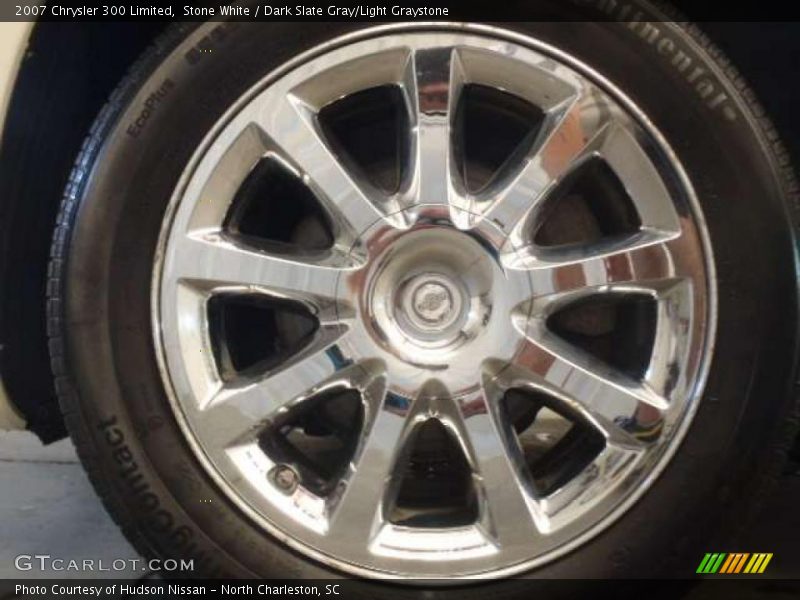 Stone White / Dark Slate Gray/Light Graystone 2007 Chrysler 300 Limited