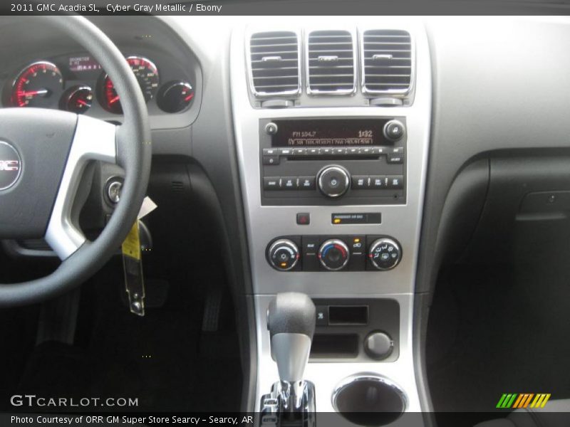 Cyber Gray Metallic / Ebony 2011 GMC Acadia SL