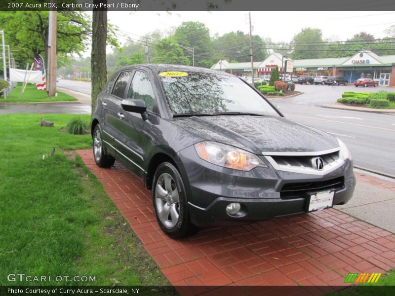 Carbon Gray Pearl / Ebony 2007 Acura RDX