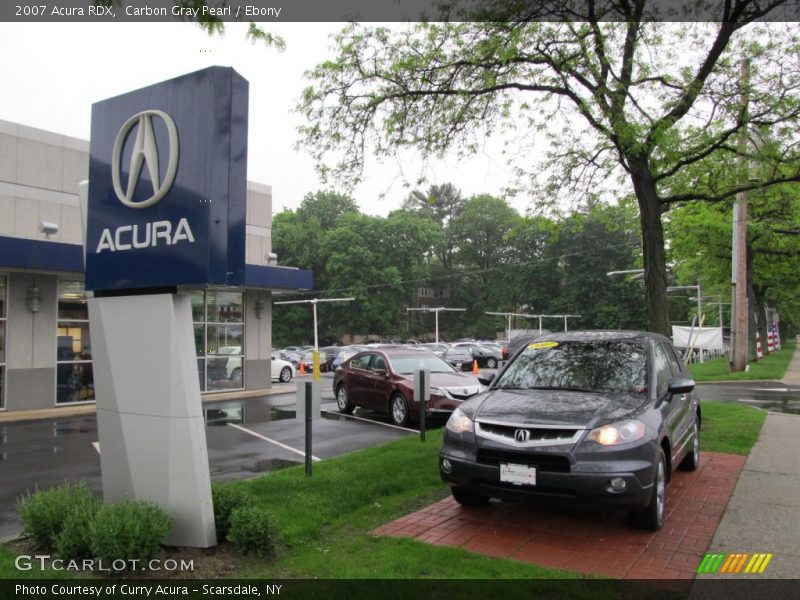 Carbon Gray Pearl / Ebony 2007 Acura RDX