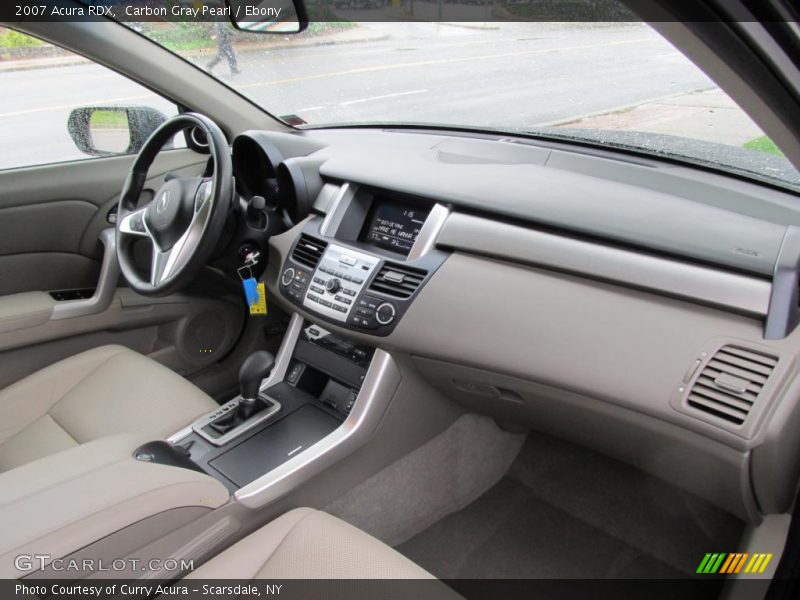 Carbon Gray Pearl / Ebony 2007 Acura RDX