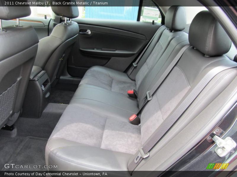 Black Granite Metallic / Titanium 2011 Chevrolet Malibu LT