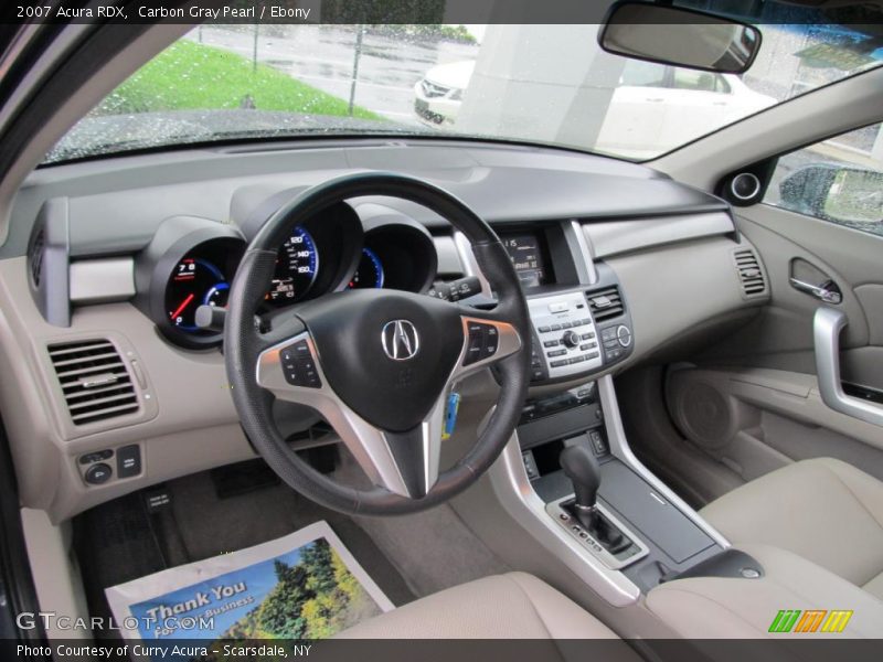 Carbon Gray Pearl / Ebony 2007 Acura RDX