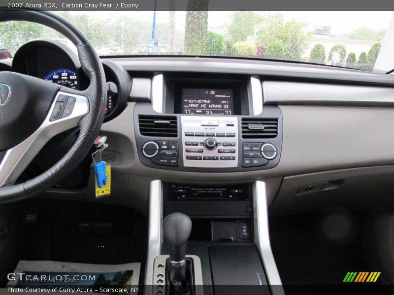 Carbon Gray Pearl / Ebony 2007 Acura RDX