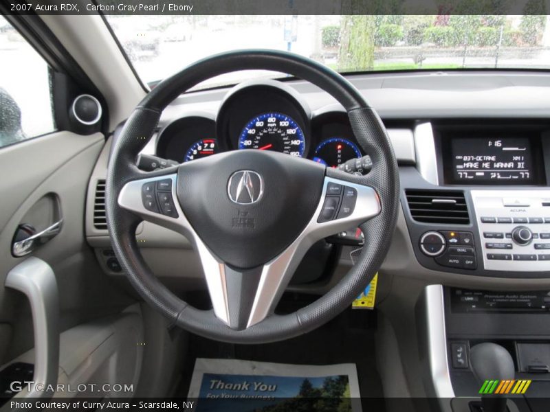Carbon Gray Pearl / Ebony 2007 Acura RDX