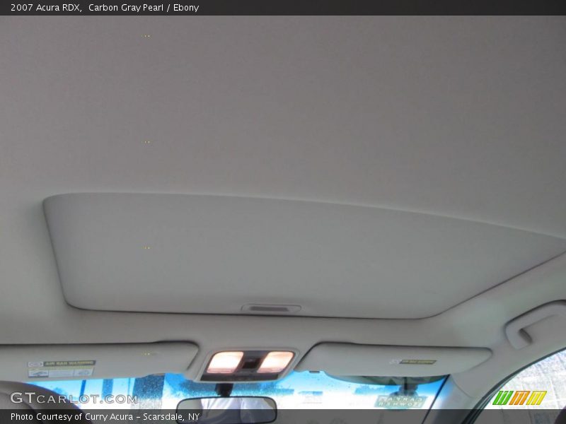Carbon Gray Pearl / Ebony 2007 Acura RDX