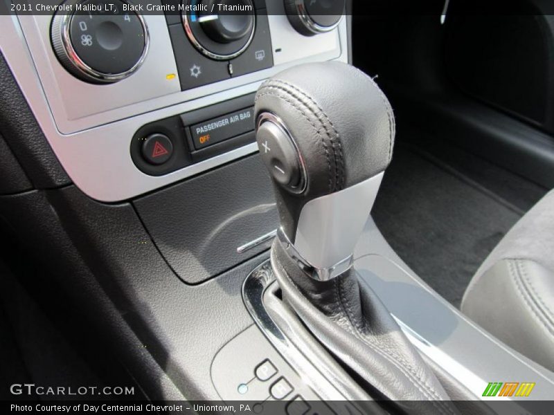 Black Granite Metallic / Titanium 2011 Chevrolet Malibu LT
