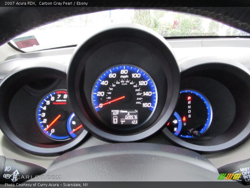 Carbon Gray Pearl / Ebony 2007 Acura RDX