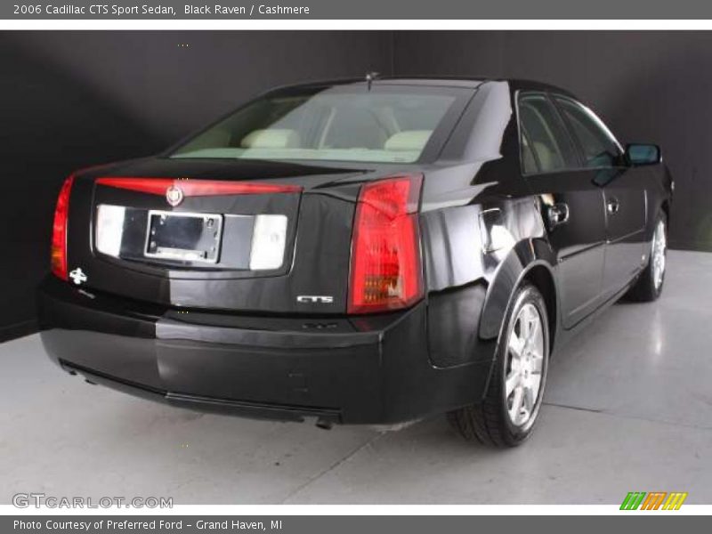 Black Raven / Cashmere 2006 Cadillac CTS Sport Sedan