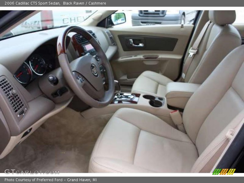 Black Raven / Cashmere 2006 Cadillac CTS Sport Sedan