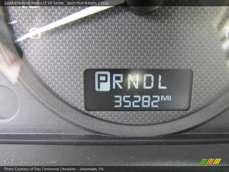 Sport Red Metallic / Gray 2004 Chevrolet Malibu LS V6 Sedan