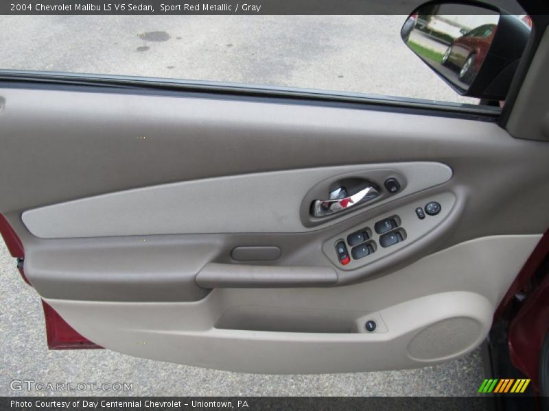 Sport Red Metallic / Gray 2004 Chevrolet Malibu LS V6 Sedan