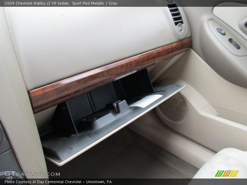 Sport Red Metallic / Gray 2004 Chevrolet Malibu LS V6 Sedan
