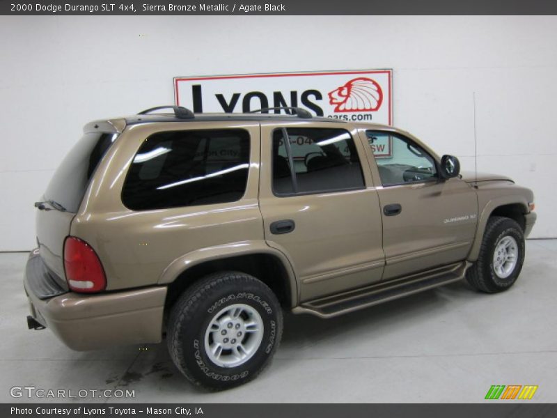 Sierra Bronze Metallic / Agate Black 2000 Dodge Durango SLT 4x4