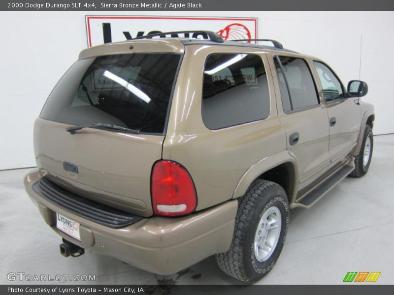 Sierra Bronze Metallic / Agate Black 2000 Dodge Durango SLT 4x4