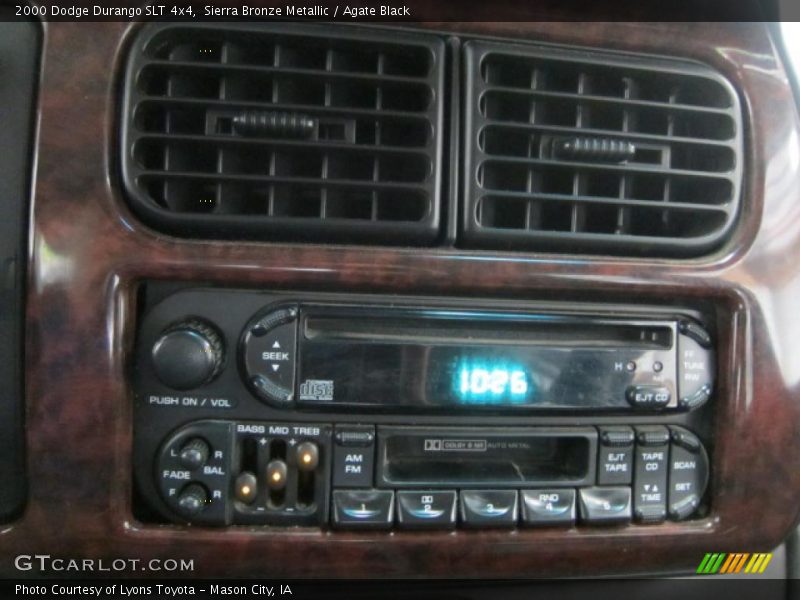 Sierra Bronze Metallic / Agate Black 2000 Dodge Durango SLT 4x4