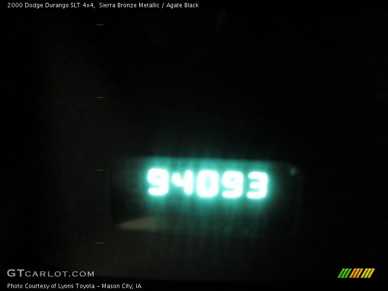 Sierra Bronze Metallic / Agate Black 2000 Dodge Durango SLT 4x4