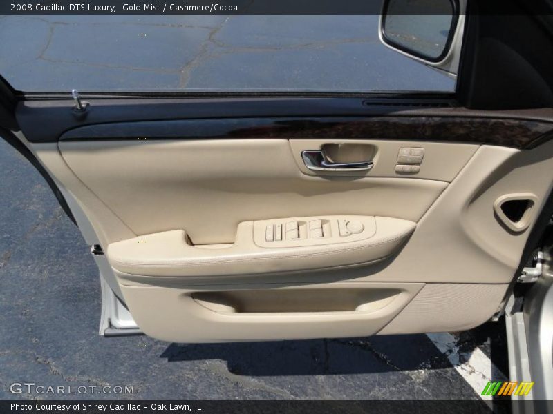 Gold Mist / Cashmere/Cocoa 2008 Cadillac DTS Luxury