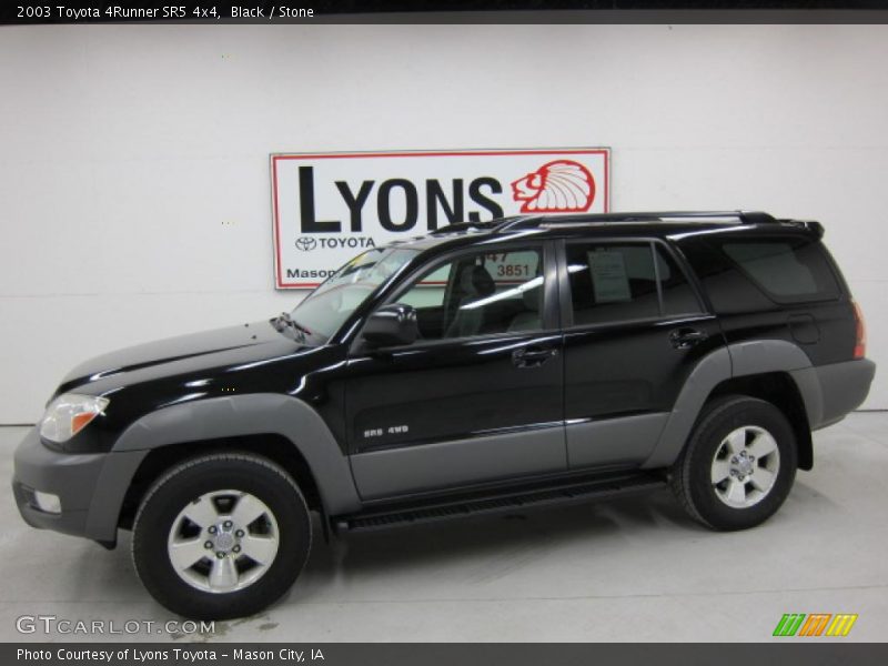 Black / Stone 2003 Toyota 4Runner SR5 4x4