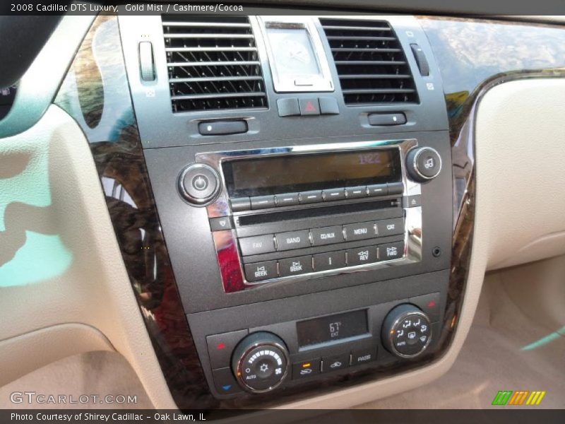 Gold Mist / Cashmere/Cocoa 2008 Cadillac DTS Luxury