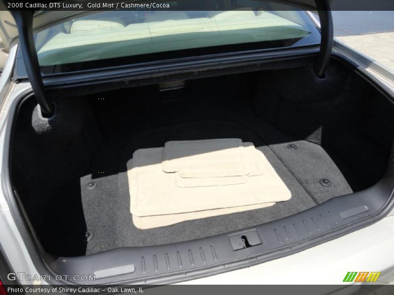 Gold Mist / Cashmere/Cocoa 2008 Cadillac DTS Luxury