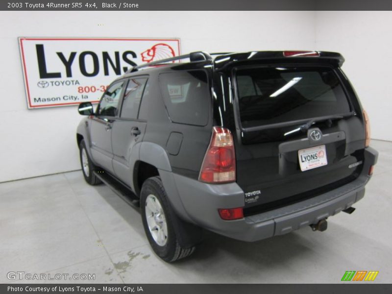 Black / Stone 2003 Toyota 4Runner SR5 4x4