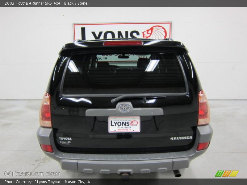 Black / Stone 2003 Toyota 4Runner SR5 4x4