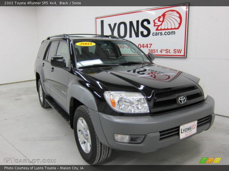 Black / Stone 2003 Toyota 4Runner SR5 4x4