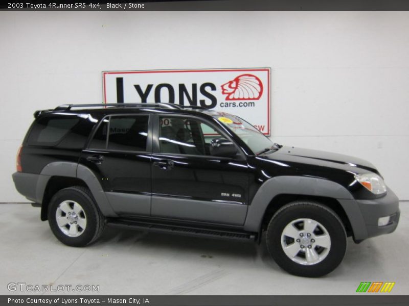 Black / Stone 2003 Toyota 4Runner SR5 4x4