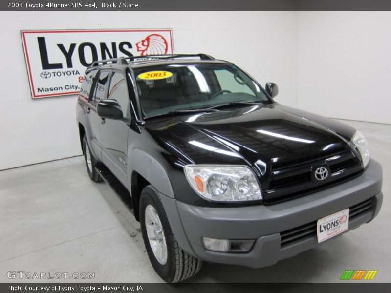 Black / Stone 2003 Toyota 4Runner SR5 4x4
