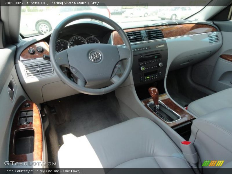 Sterling Silver Metallic / Gray 2005 Buick LaCrosse CXL