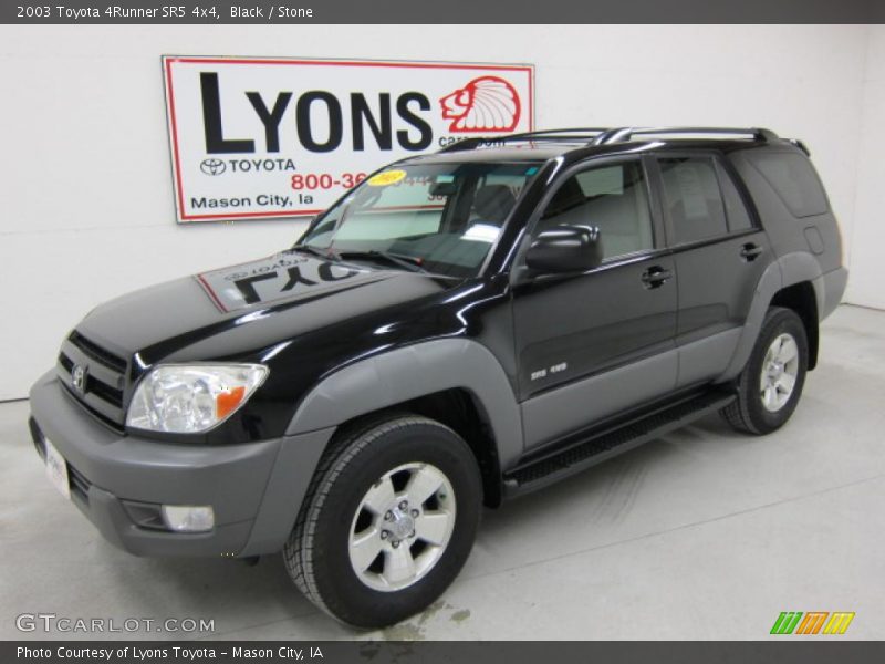 Black / Stone 2003 Toyota 4Runner SR5 4x4