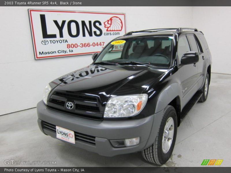 Black / Stone 2003 Toyota 4Runner SR5 4x4