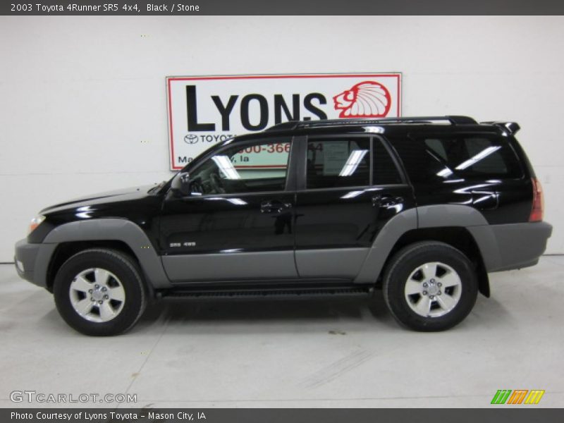 Black / Stone 2003 Toyota 4Runner SR5 4x4