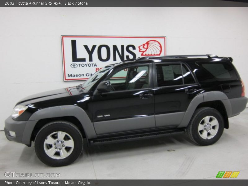Black / Stone 2003 Toyota 4Runner SR5 4x4