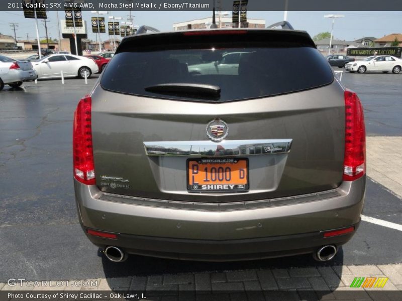 Mocha Steel Metallic / Ebony/Titanium 2011 Cadillac SRX 4 V6 AWD