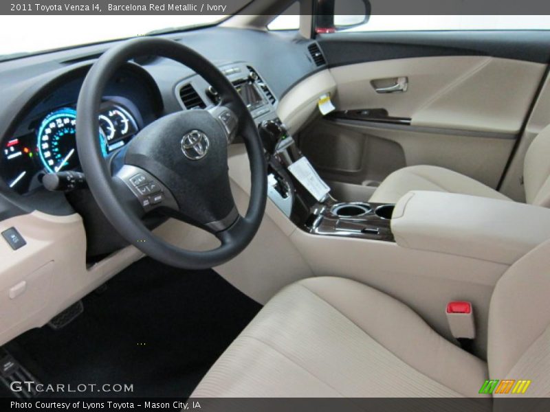 Barcelona Red Metallic / Ivory 2011 Toyota Venza I4
