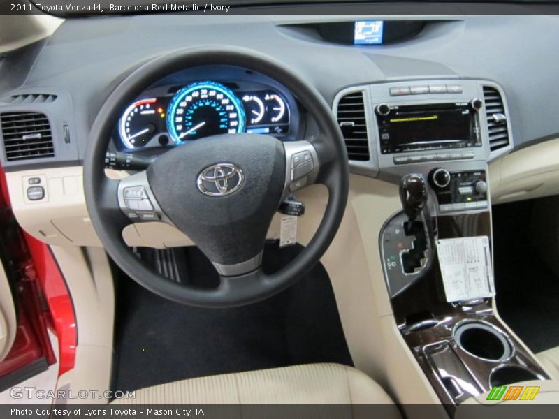 Barcelona Red Metallic / Ivory 2011 Toyota Venza I4