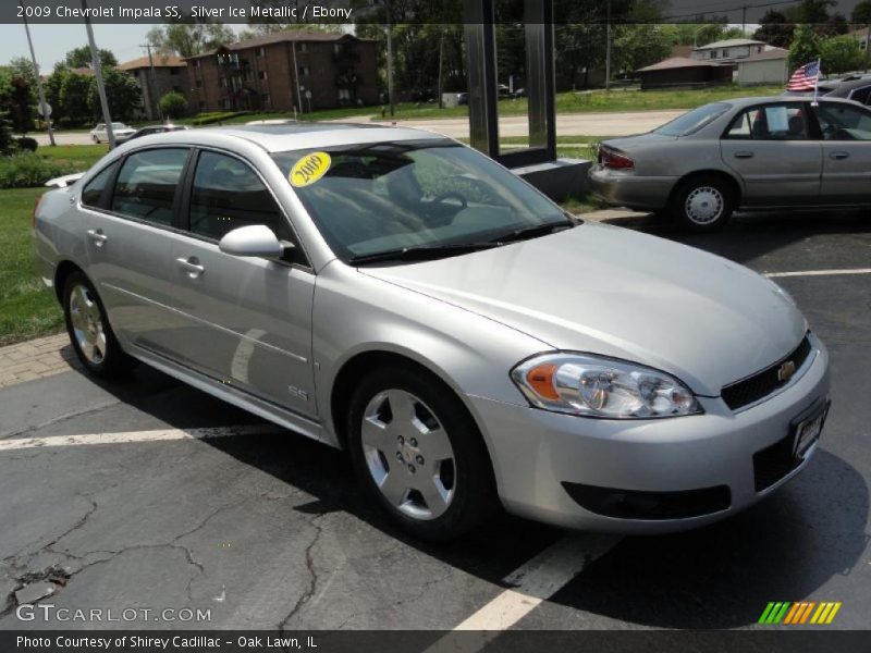 Silver Ice Metallic / Ebony 2009 Chevrolet Impala SS