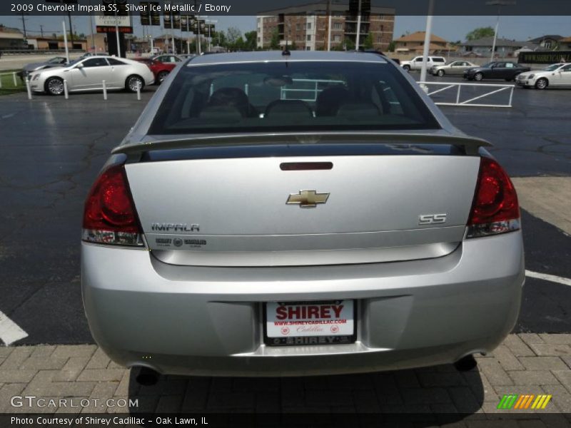 Silver Ice Metallic / Ebony 2009 Chevrolet Impala SS