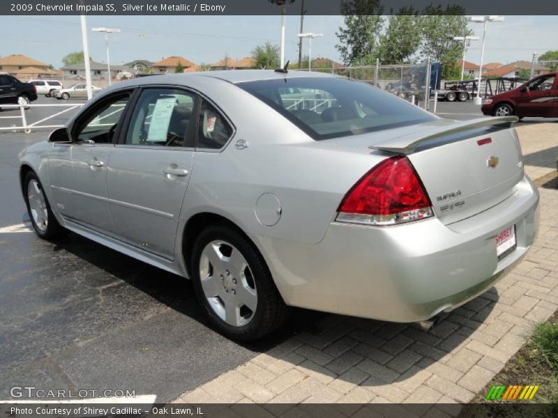 Silver Ice Metallic / Ebony 2009 Chevrolet Impala SS