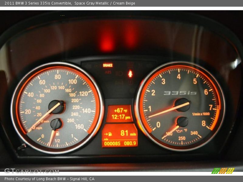  2011 3 Series 335is Convertible 335is Convertible Gauges