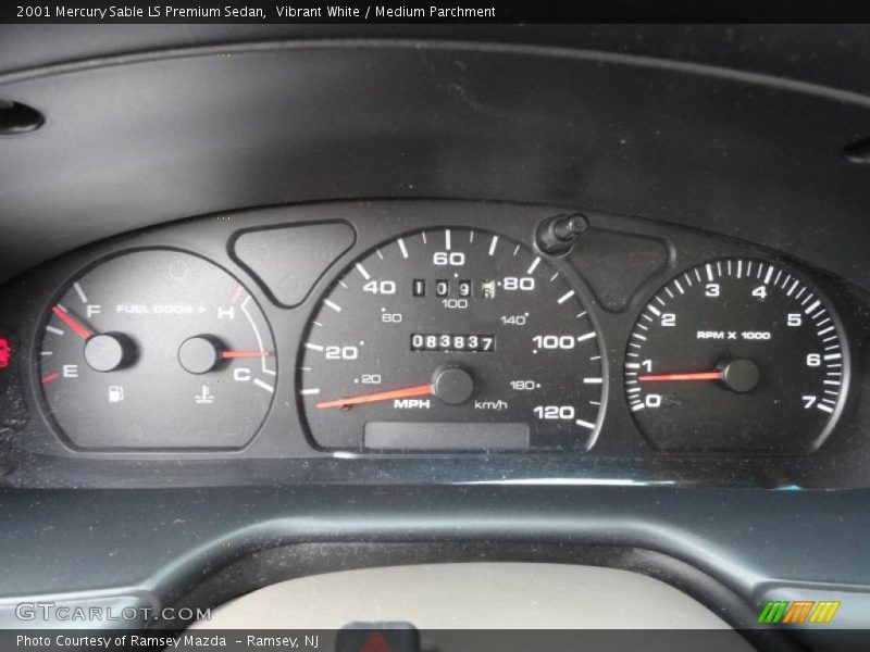  2001 Sable LS Premium Sedan LS Premium Sedan Gauges