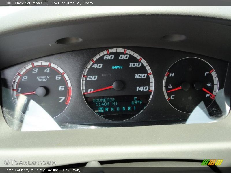 Silver Ice Metallic / Ebony 2009 Chevrolet Impala SS