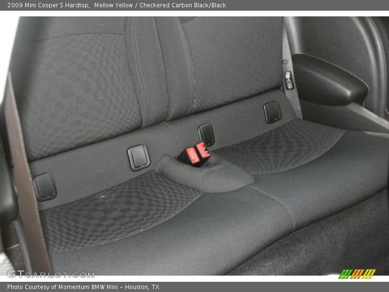 Mellow Yellow / Checkered Carbon Black/Black 2009 Mini Cooper S Hardtop